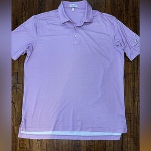 Peter Miller Mini Martini Print Polo with Monarch Beach Logo Size Large